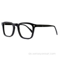 Benutzerdefinierte Logo Mode optische Brille Acetat Brillenrahmen